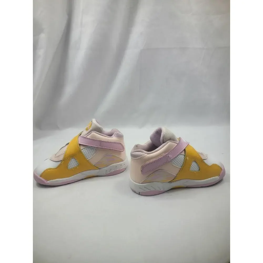 Jordan 8 Shoes Toddler Size 9C Artic Punch Pink Yellow Girls Sneakers CN8093-816